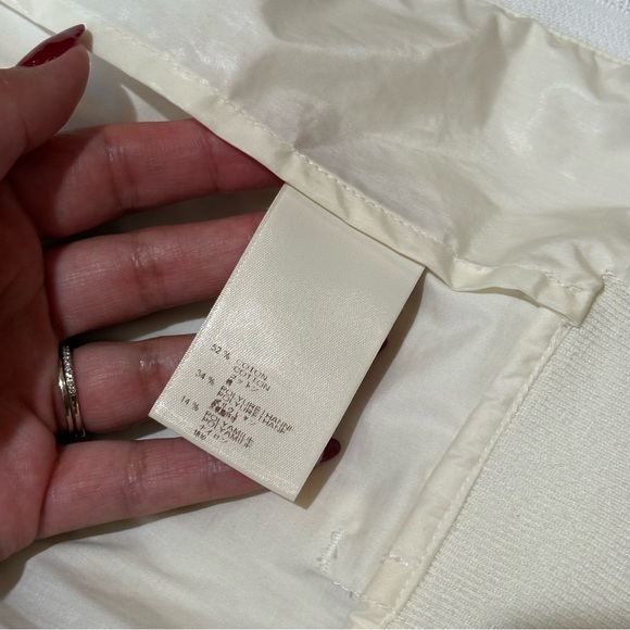Louis Vuitton Lightweight Hooded Windbreaker Rain Jacket Cream Size 4 size S - Picture 12 of 16